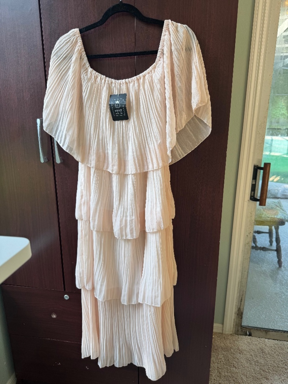 Midi dress chiffon